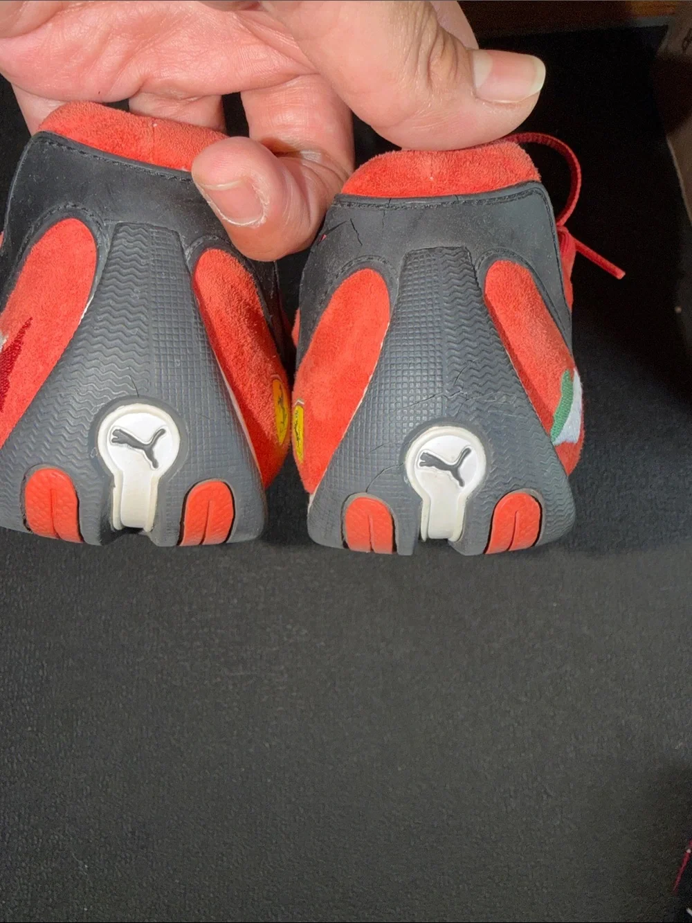 Puma Men’s Red Athletic Sneakers
